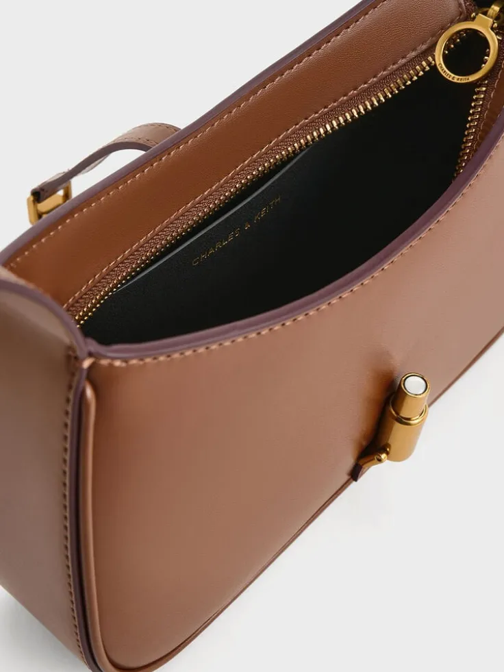 Cesia Metallic-Accent Shoulder Bag