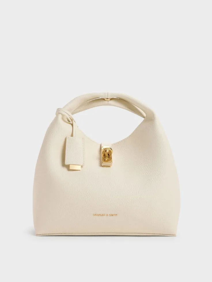 Chance Turn-Lock Bucket Bag