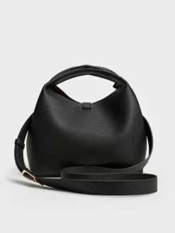 Chance Turn-Lock Bucket Bag