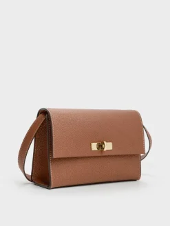Chance Turn-Lock Crossbody Bag