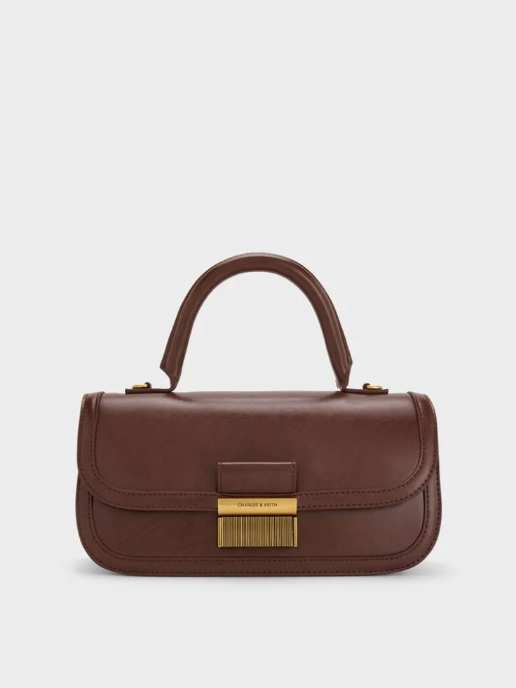 Charlot Elongated Top Handle Bag