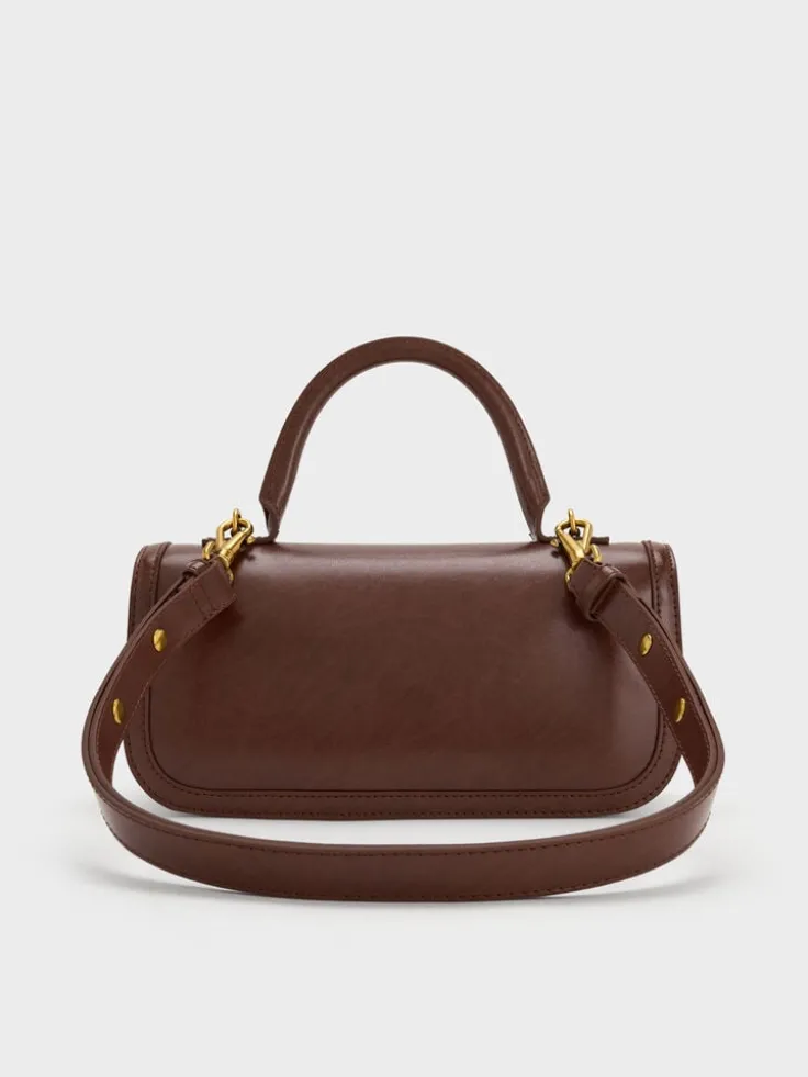Charlot Elongated Top Handle Bag