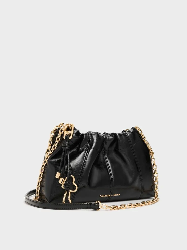 Ciara Ruched Crossbody Bag