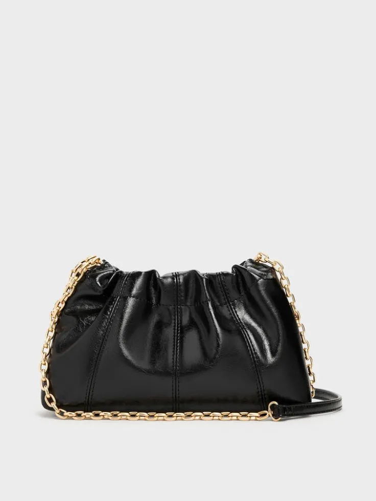 Ciara Ruched Crossbody Bag