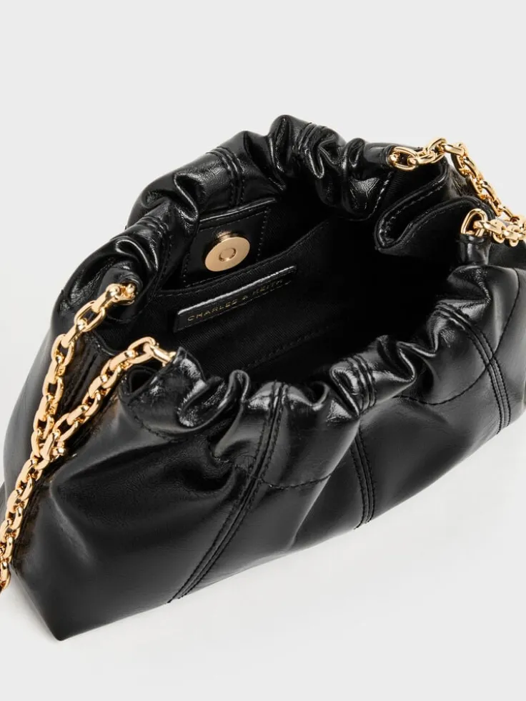 Ciara Ruched Crossbody Bag
