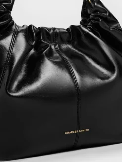 Ciara Ruched Hobo Bag