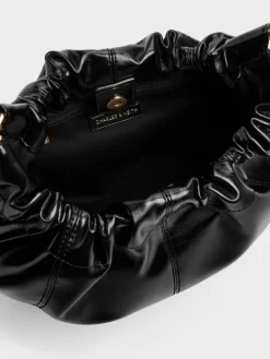 Ciara Ruched Hobo Bag