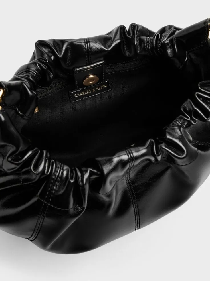 Ciara Ruched Hobo Bag
