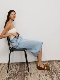 Cody Suede Ruched Loafers