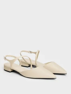 Cordelia Pointed Slingback Flats
