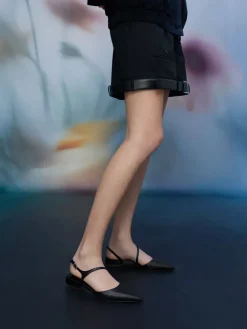 Cordelia Pointed Slingback Flats