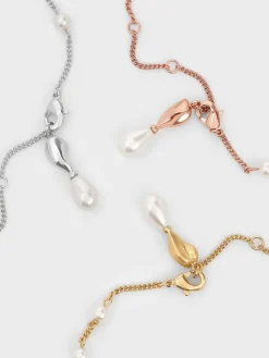 Corrine Pearl Bracelet