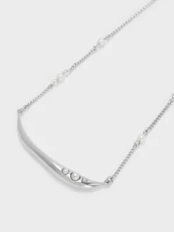 Corrine Pearl Sculptural Necklace