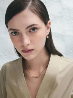 Corrine Pearl Sculptural Drop Earrings