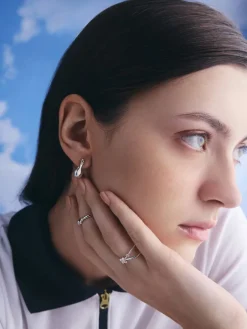 Corrine Pearl Sculptural Drop Earrings