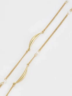 Corrine Pearl Sculptural Necklace