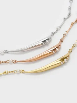 Corrine Pearl Sculptural Bracelet