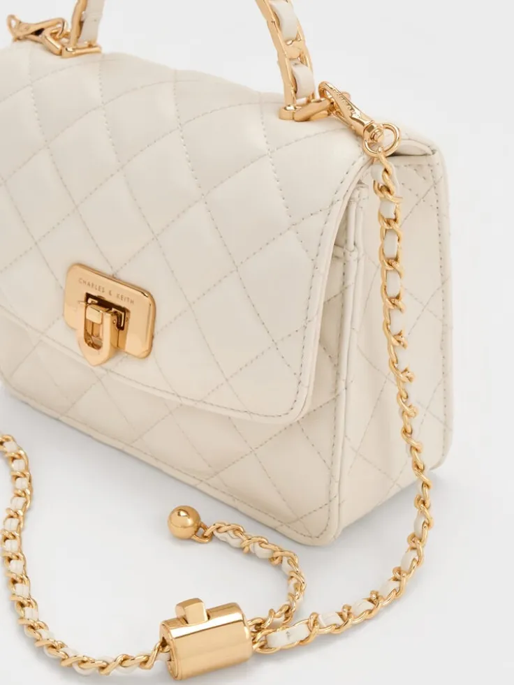 Cressida Quilted Top Handle Bag