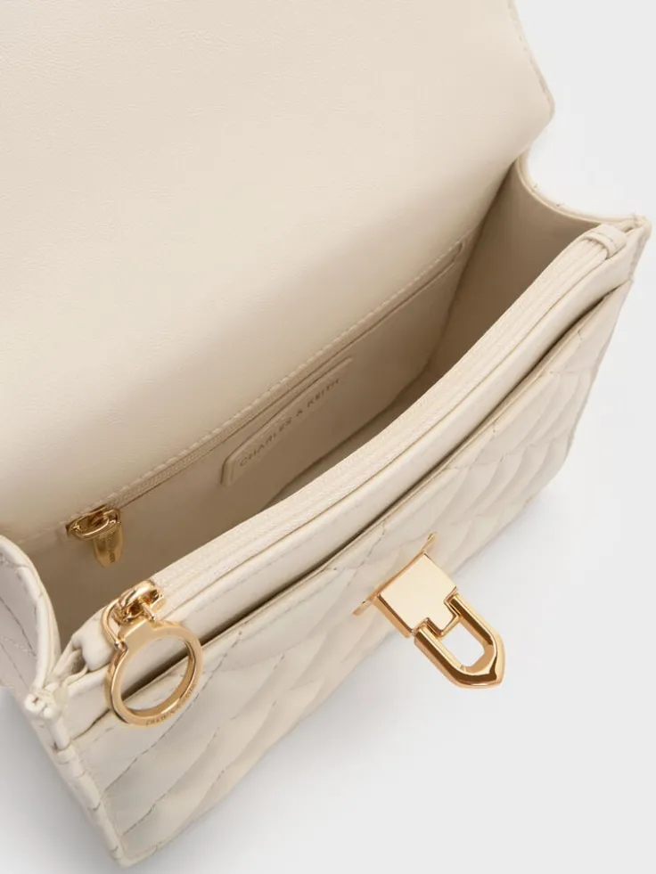 Cressida Quilted Top Handle Bag