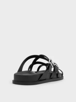 Crossover Toe-Ring Sandals