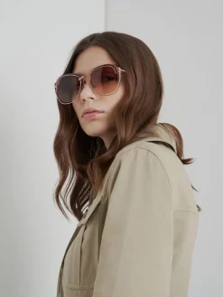 Cut-Out Butterfly Sunglasses