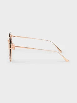 Cut-Out Butterfly Sunglasses