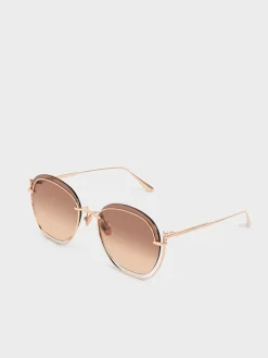 Cut-Out Butterfly Sunglasses