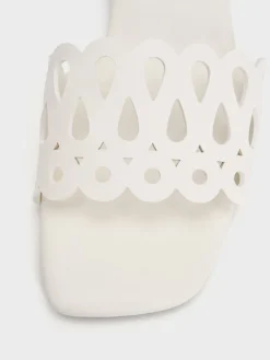Cut-Out Slide Sandals