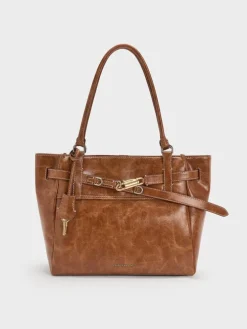 Delfina Belted Tote Bag