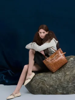 Delfina Belted Tote Bag