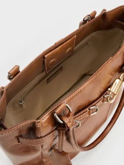 Delfina Belted Tote Bag