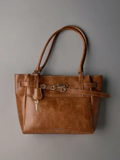 Delfina Belted Tote Bag