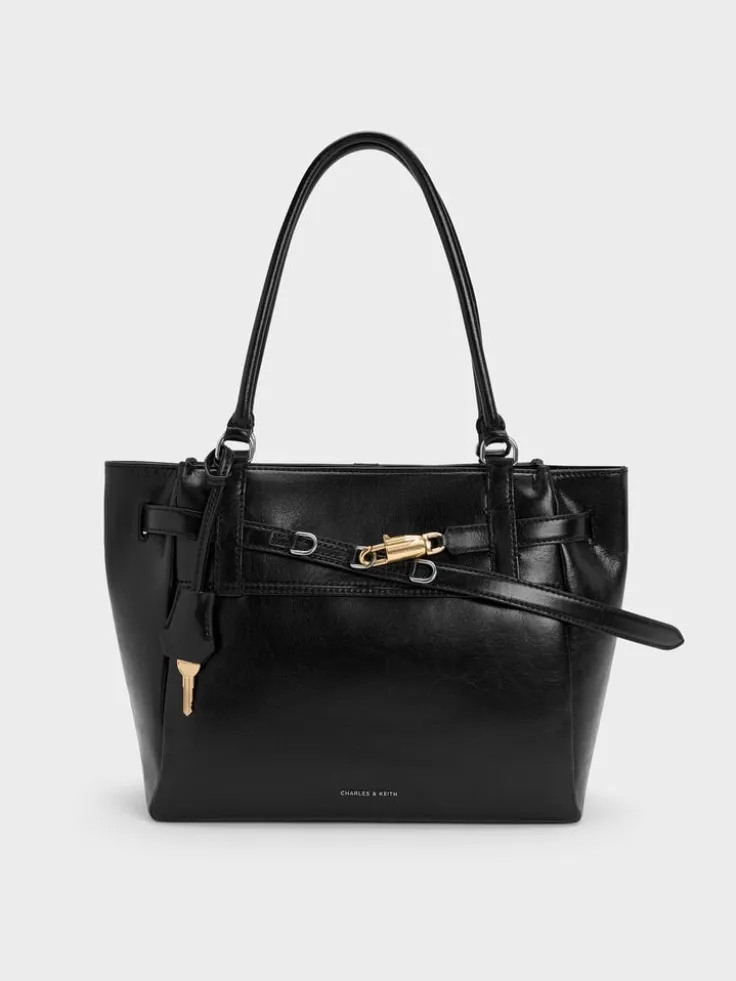Delfina Belted Tote Bag