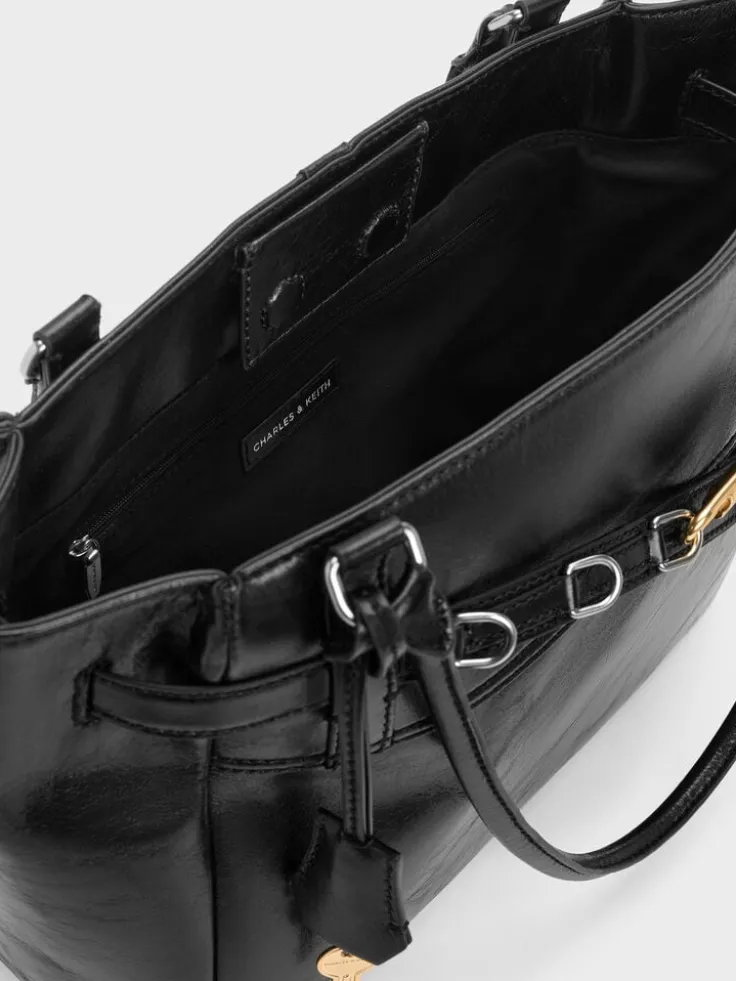 Delfina Belted Tote Bag