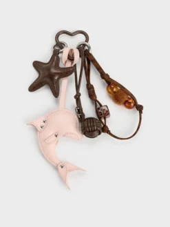 Delfina Dolphin & Starfish Charm