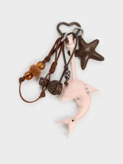 Delfina Dolphin & Starfish Charm