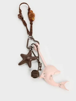 Delfina Dolphin & Starfish Charm