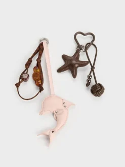 Delfina Dolphin & Starfish Charm