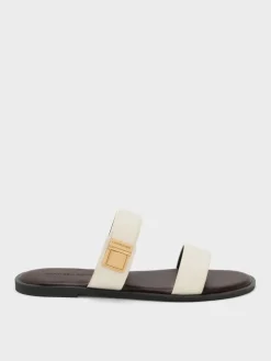 Dove Double-Strap Sandals
