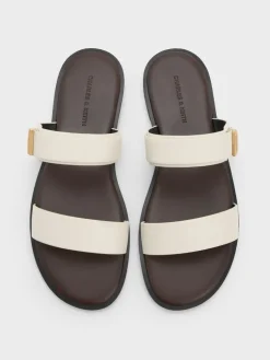 Dove Double-Strap Sandals