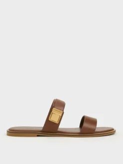 Dove Double-Strap Sandals