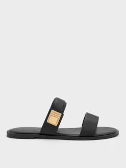 Dove Double-Strap Sandals