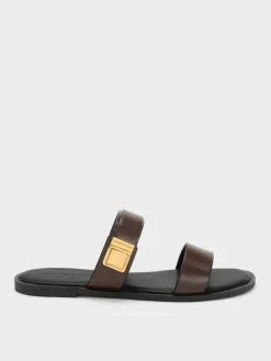 Dove Double-Strap Sandals