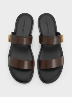 Dove Double-Strap Sandals