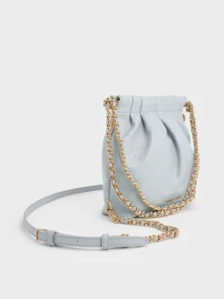 Duo Chain-Handle Two-Way Backpack