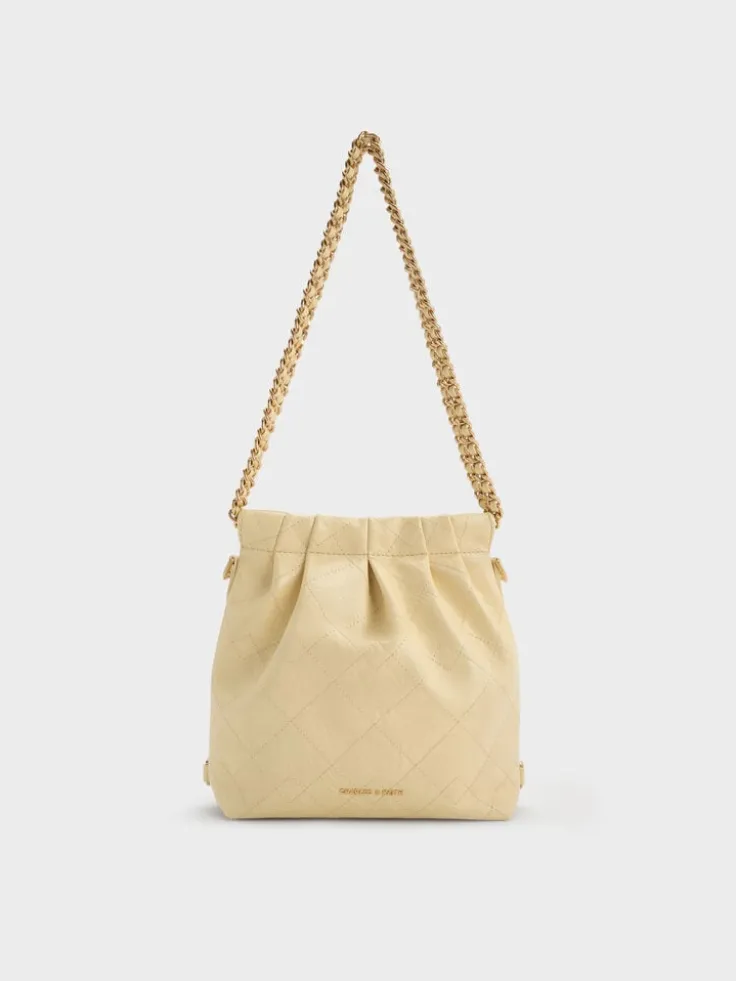 Duo Chain-Handle Two-Way Backpack
