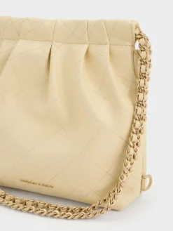 Duo Chain-Handle Two-Way Backpack