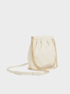 Duo Chain-Handle Two-Way Backpack
