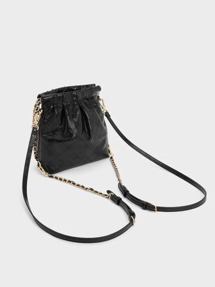 Duo Chain-Handle Two-Way Backpack