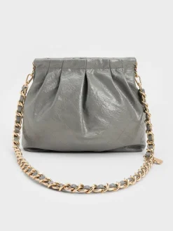 Duo Double Chain Hobo Bag